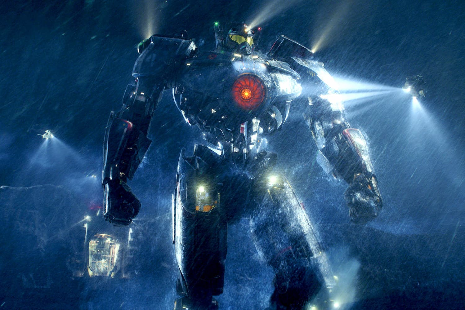 A still from the film PACIFIC RIM