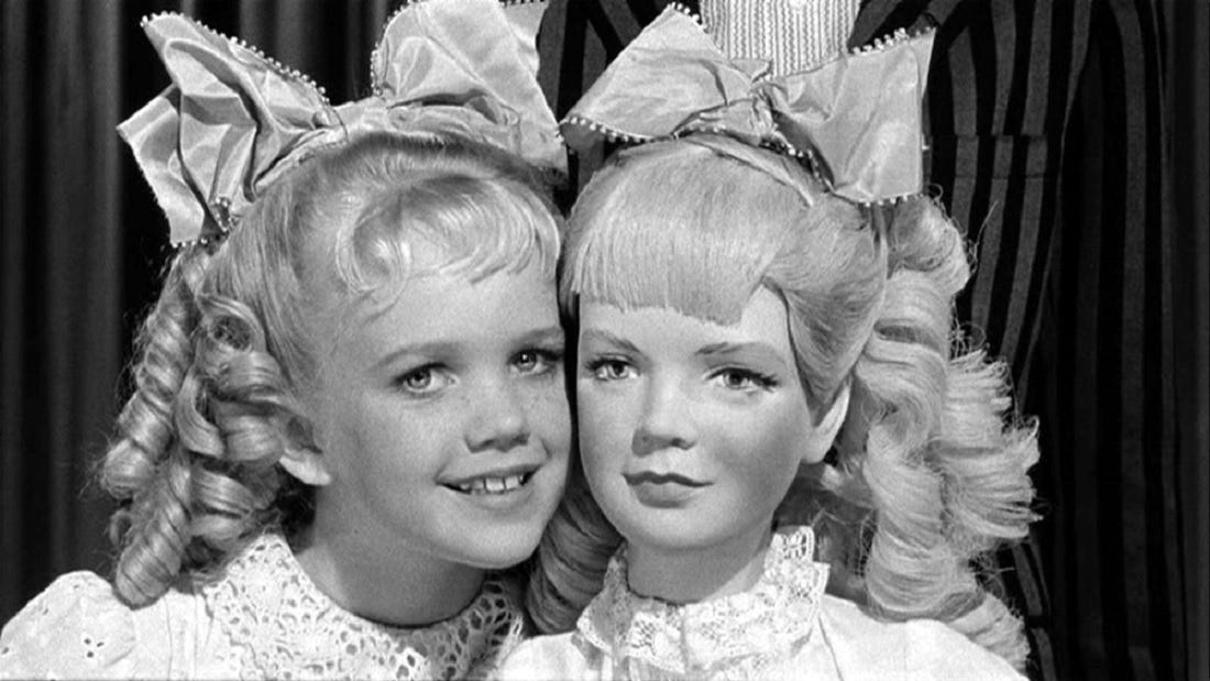 A still from the film WHAT EVER HAPPENED TO BABY JANE?