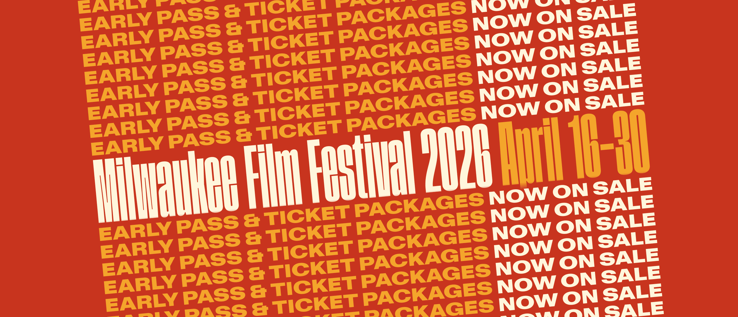 Milwaukee Film Festival 2026 runs April 16-30th