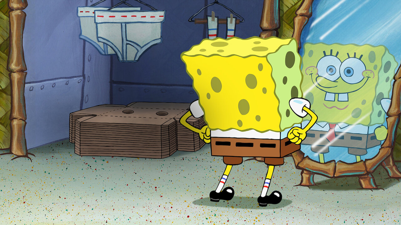 A still from the film THE SPONGEBOB SQUAREPANTS MOVIE