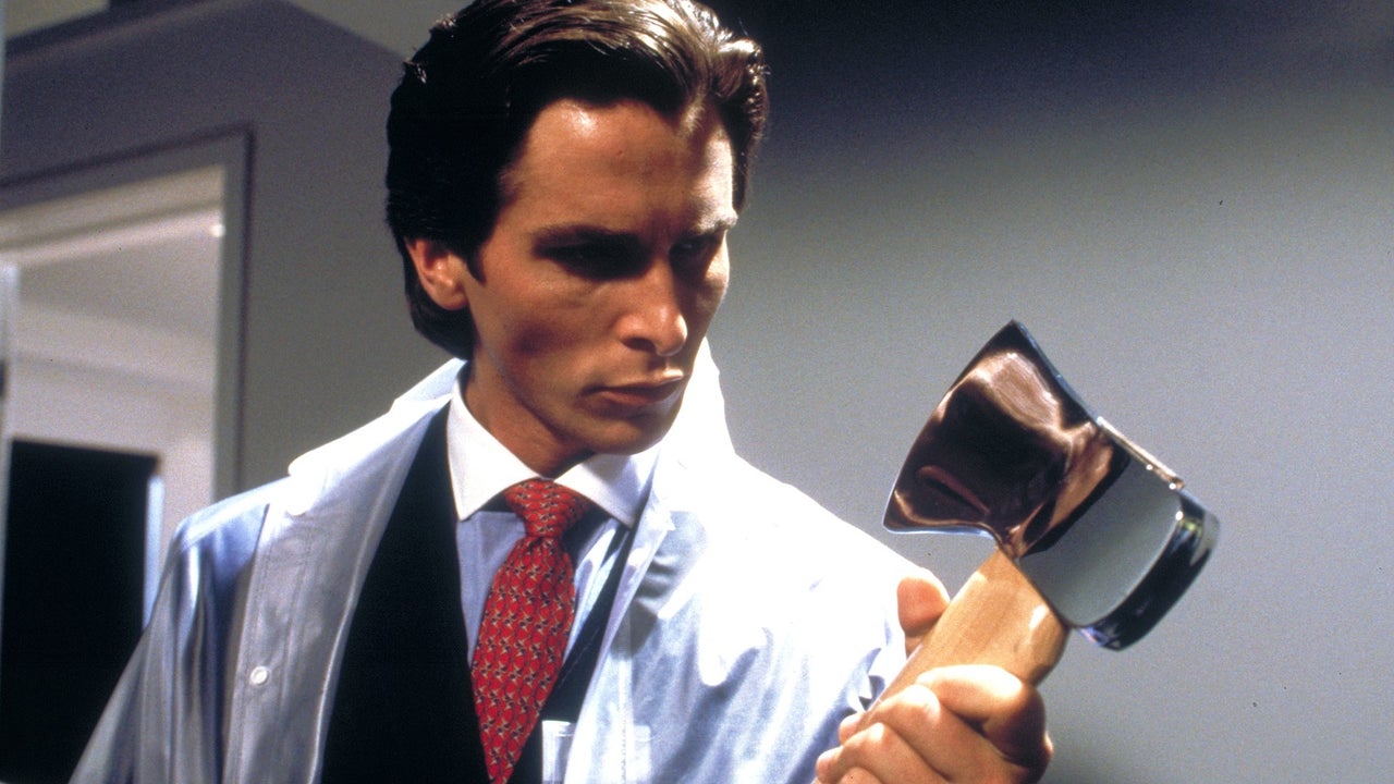A still from the film AMERICAN PSYCHO