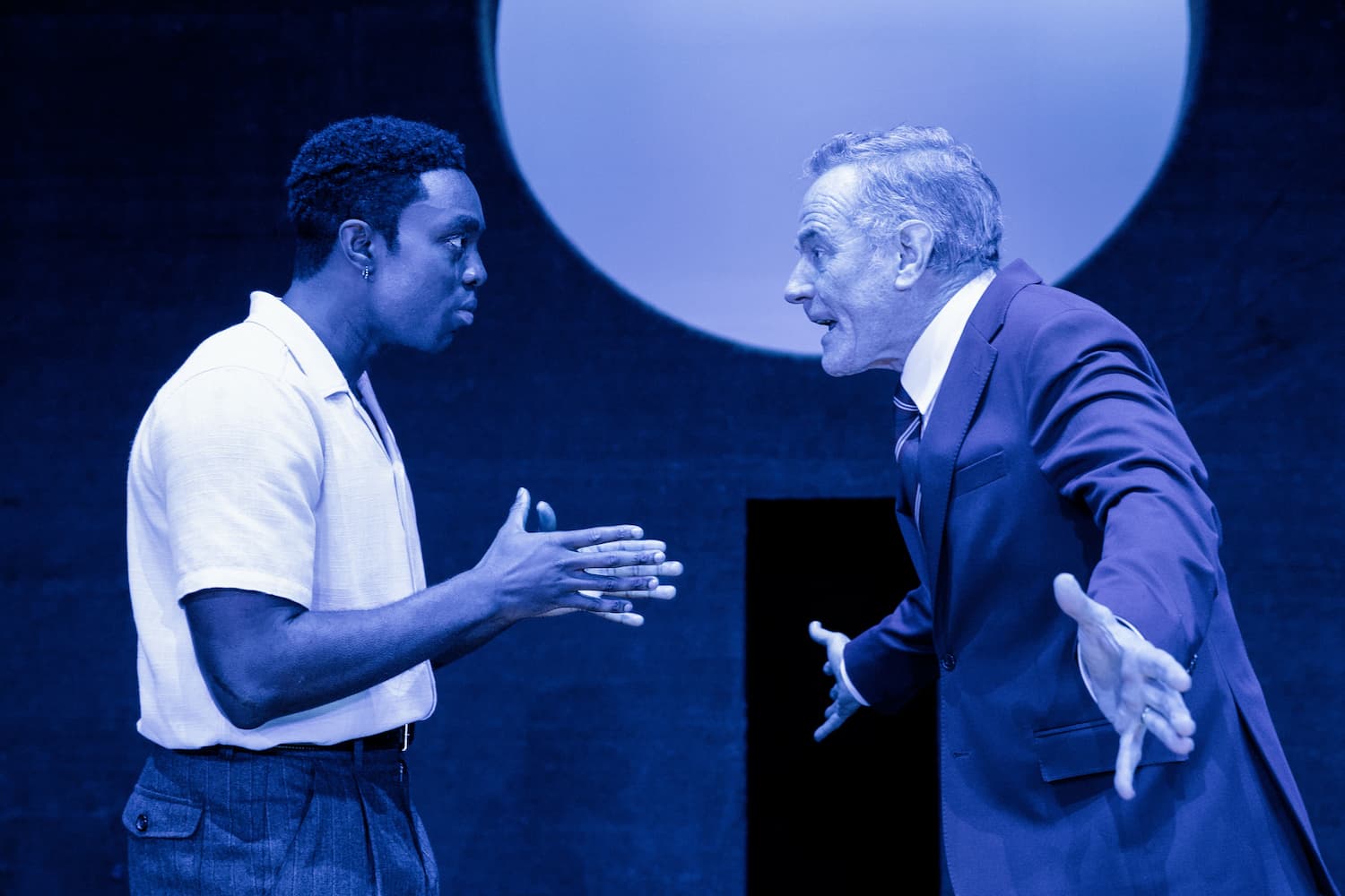A still image from National Theatre Live's recorded performance of ALL MY SONS