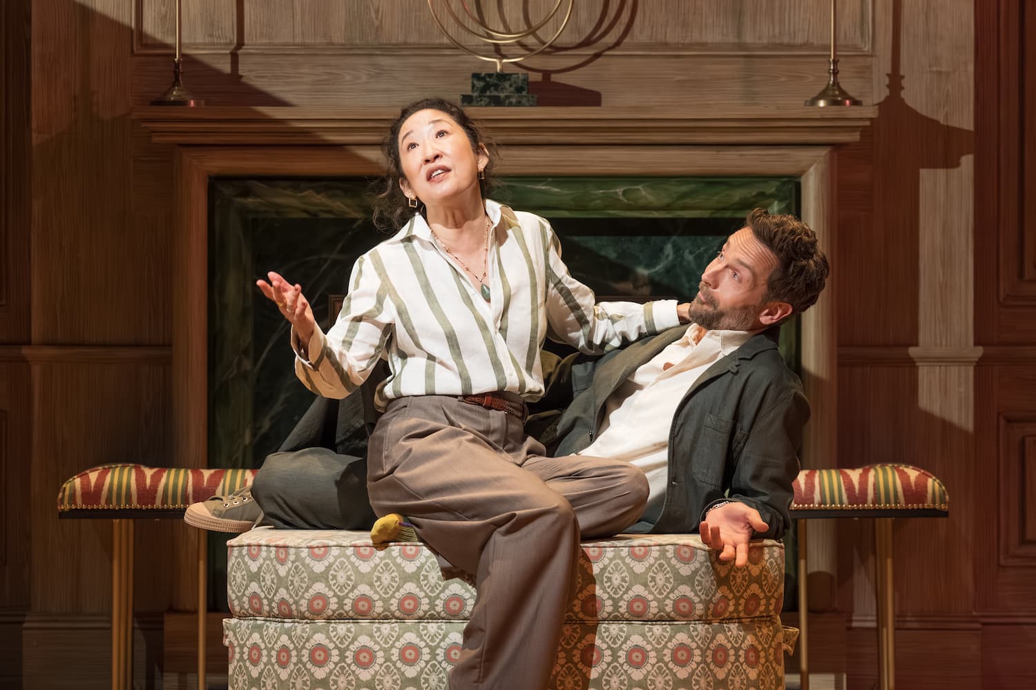 A still image from National Theatre Live's recorded performance of THE MISANTHROPE