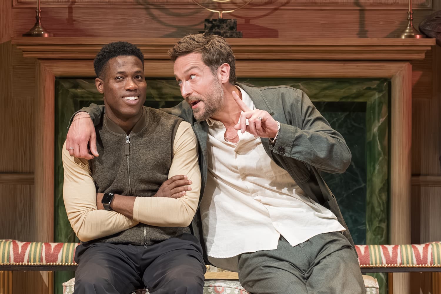 A still image from National Theatre Live's recorded performance of THE MISANTHROPE