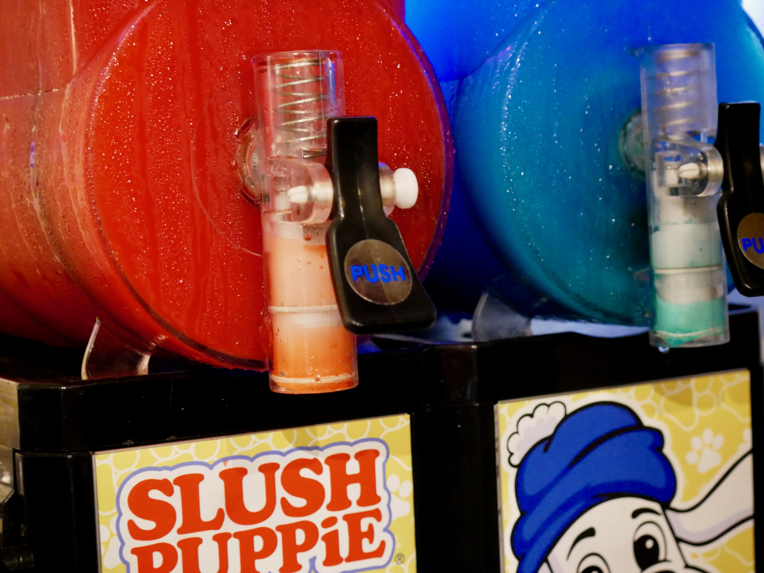 Slush Puppie Machine Up close