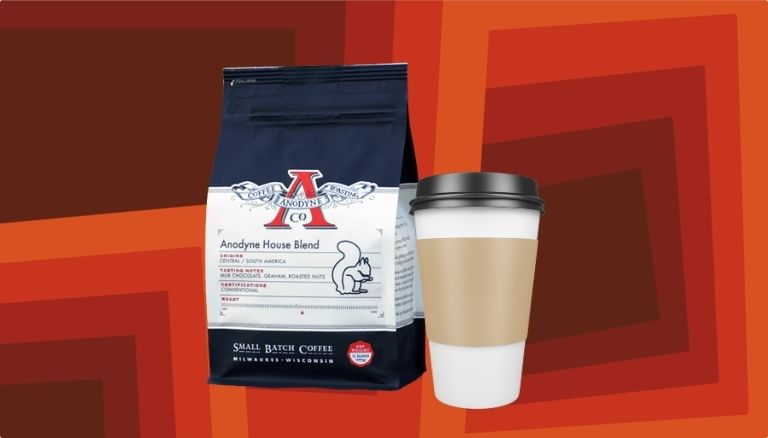 anodyne coffee and to go cup