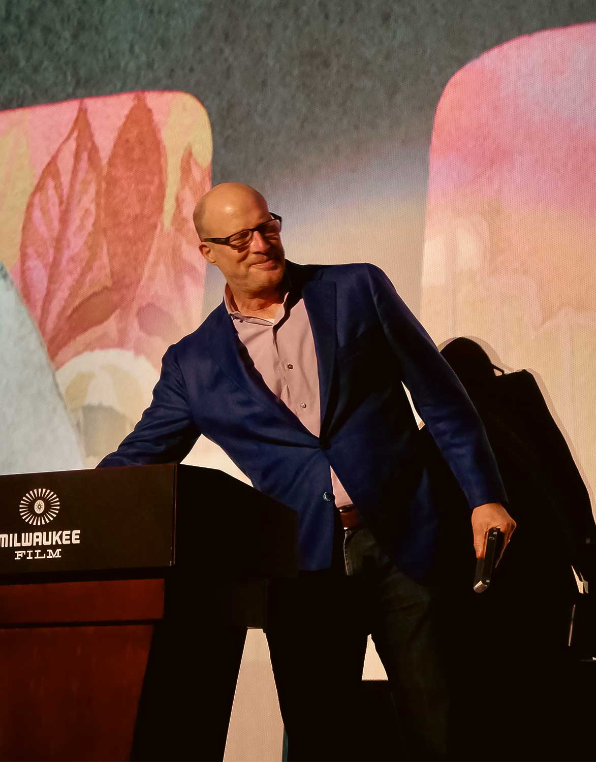 Fred Haberman receives Abele Catalyst Award photo by Jolee Mallmann