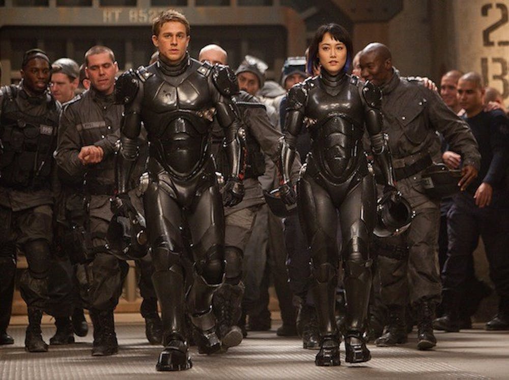 A still from the film PACIFIC RIM