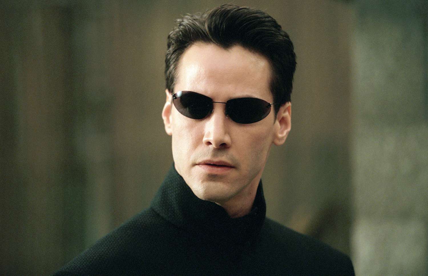 A still from the film THE MATRIX