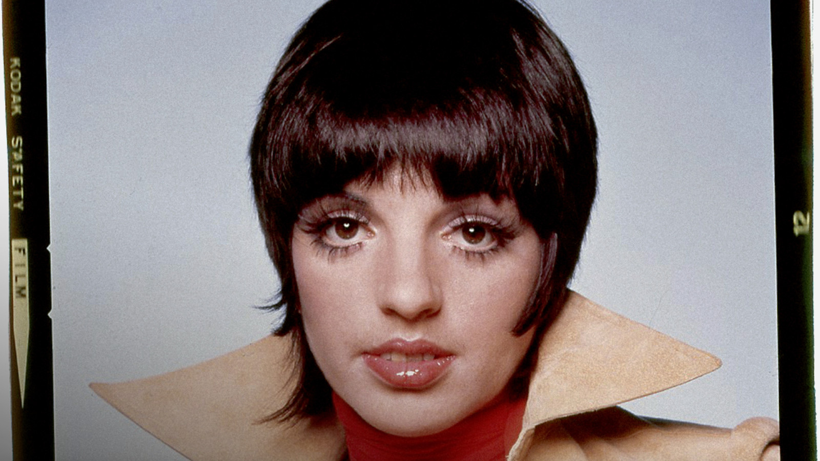 A headshot of a young Liza Minelli.