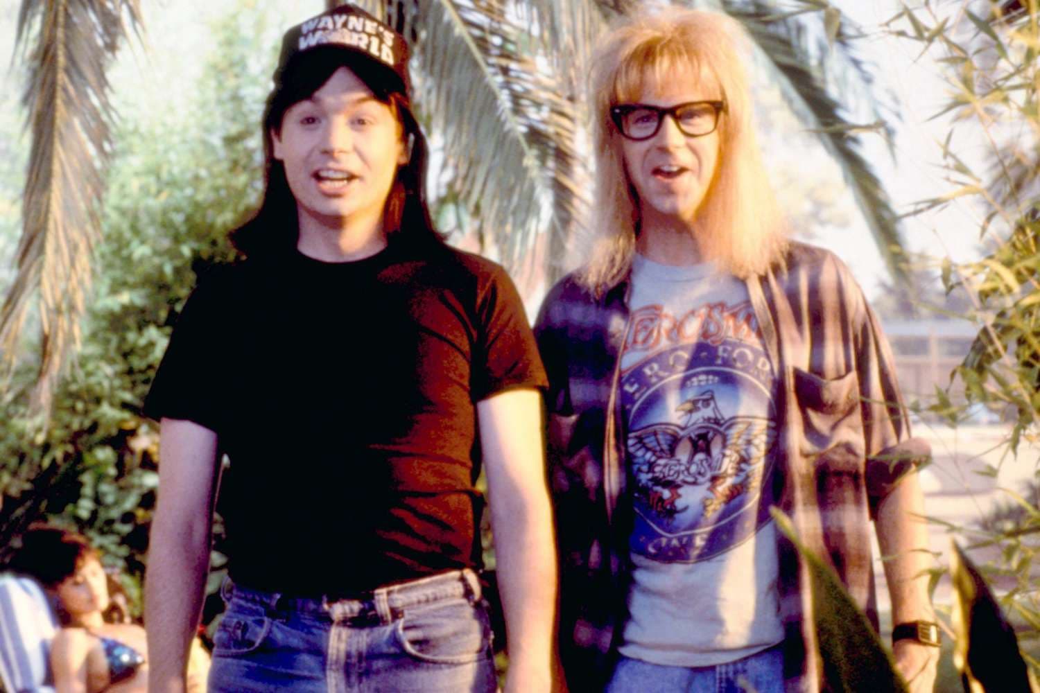 A still from the film WAYNE'S WORLD