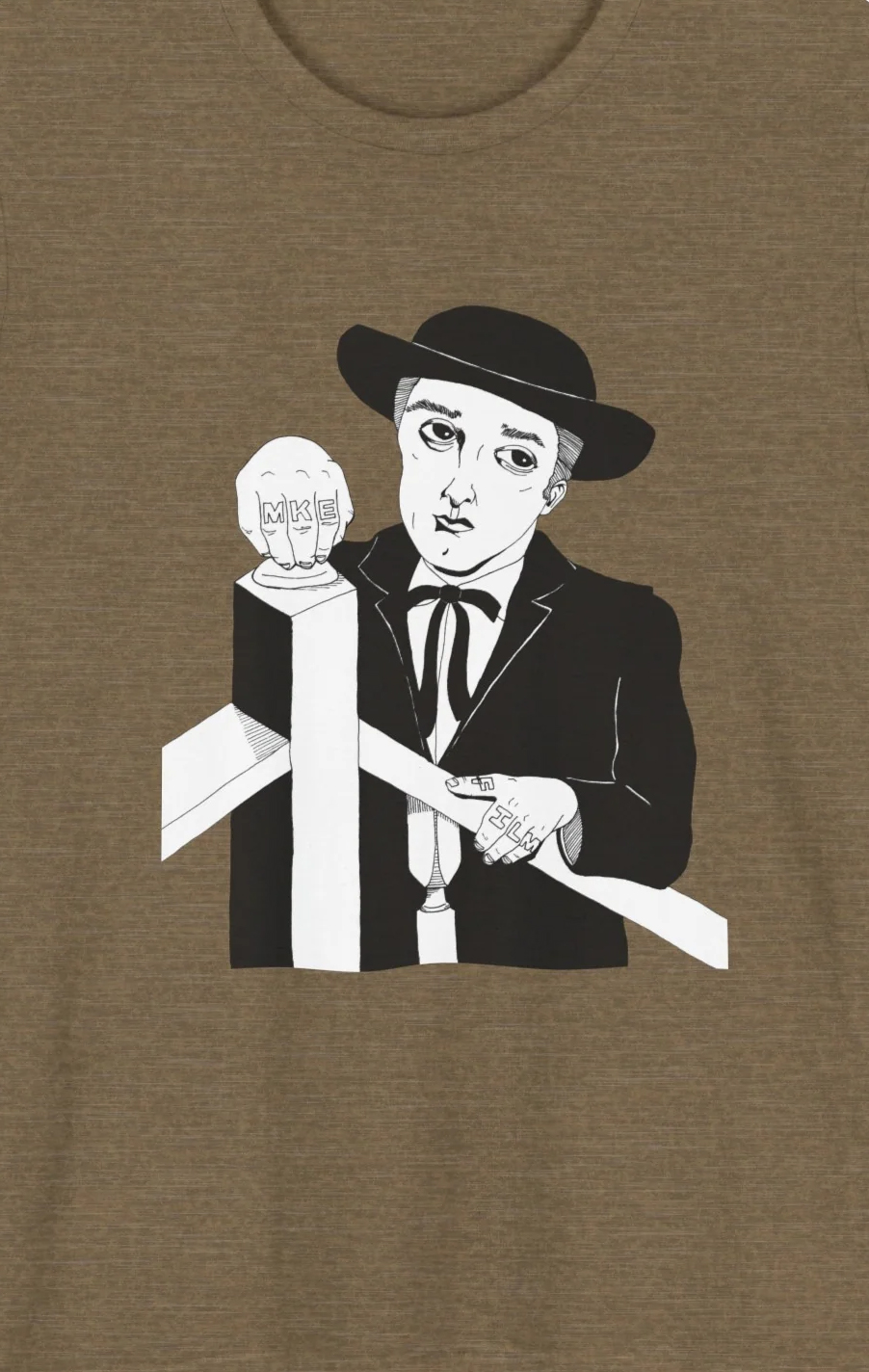 Graphic T Shirt designed by Kristopher Pollard.