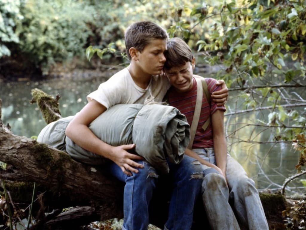 A still from the film STAND BY ME