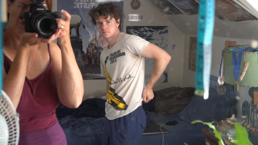 A still from the film ADAM'S APPLE