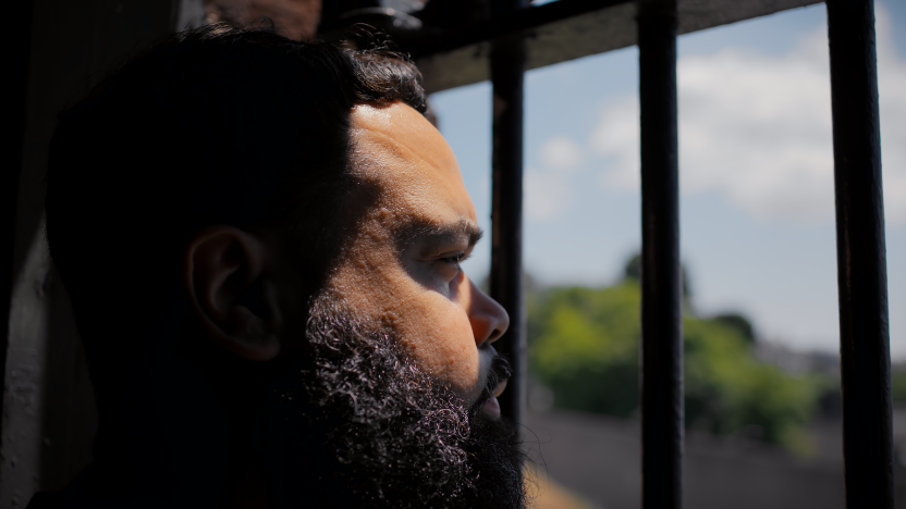 A still from the film BEYOND