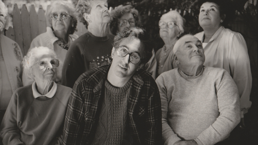 A still from the film BEYOND THE DUPLEX PLANET