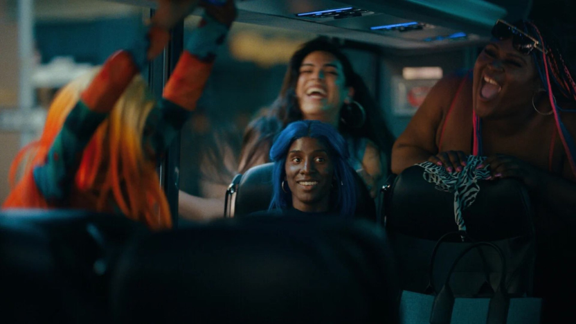 A still from the short film RAINBOW GIRLS