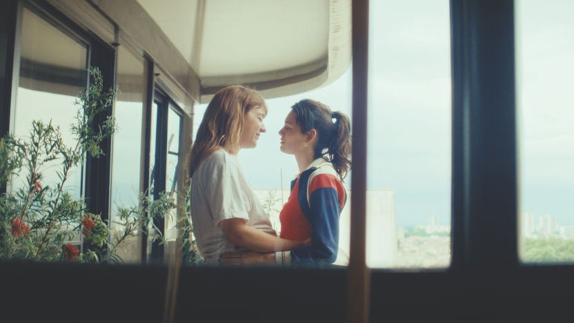 A still from the film LOVE LETTERS