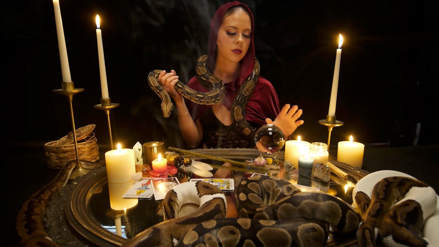 A still from the music video 