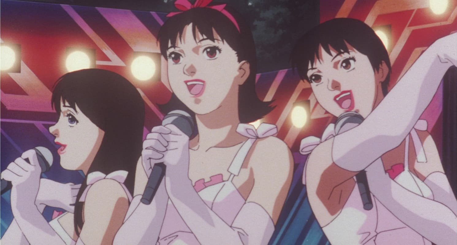 A still from the film PERFECT BLUE