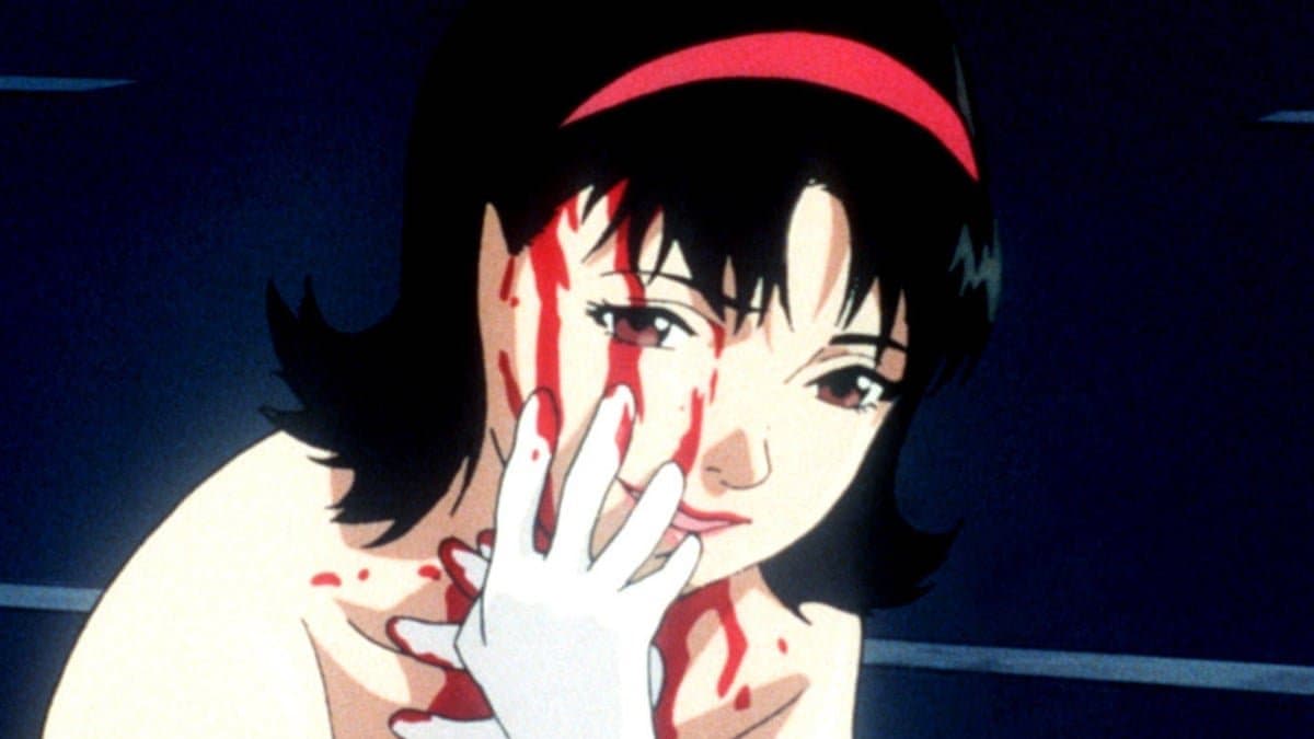 A still from the film PERFECT BLUE