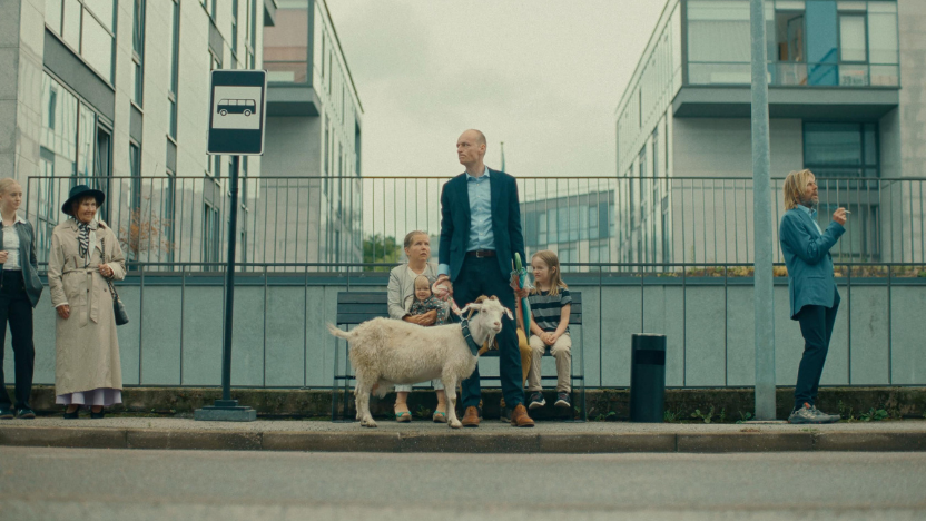 A still from the short film BAA-BAA!