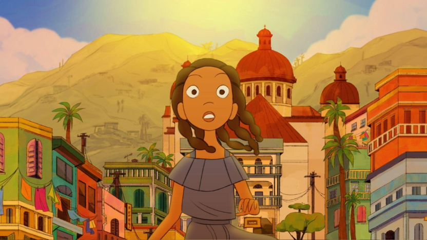 A still from the short film LAKAY