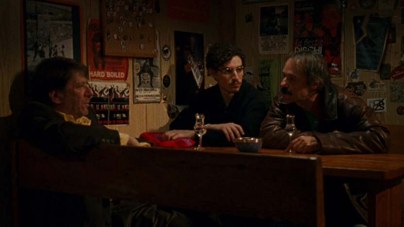 A still from the film THE LAST ONE FOR THE ROAD