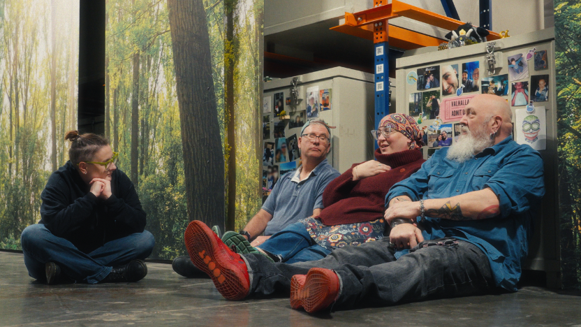 A still from the film THE LIFE WE LEAVE