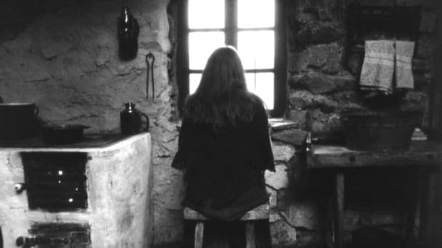 A still from the film THE TURIN HORSE