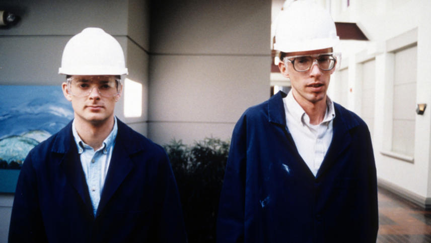 A still from the film AMERICAN JOB