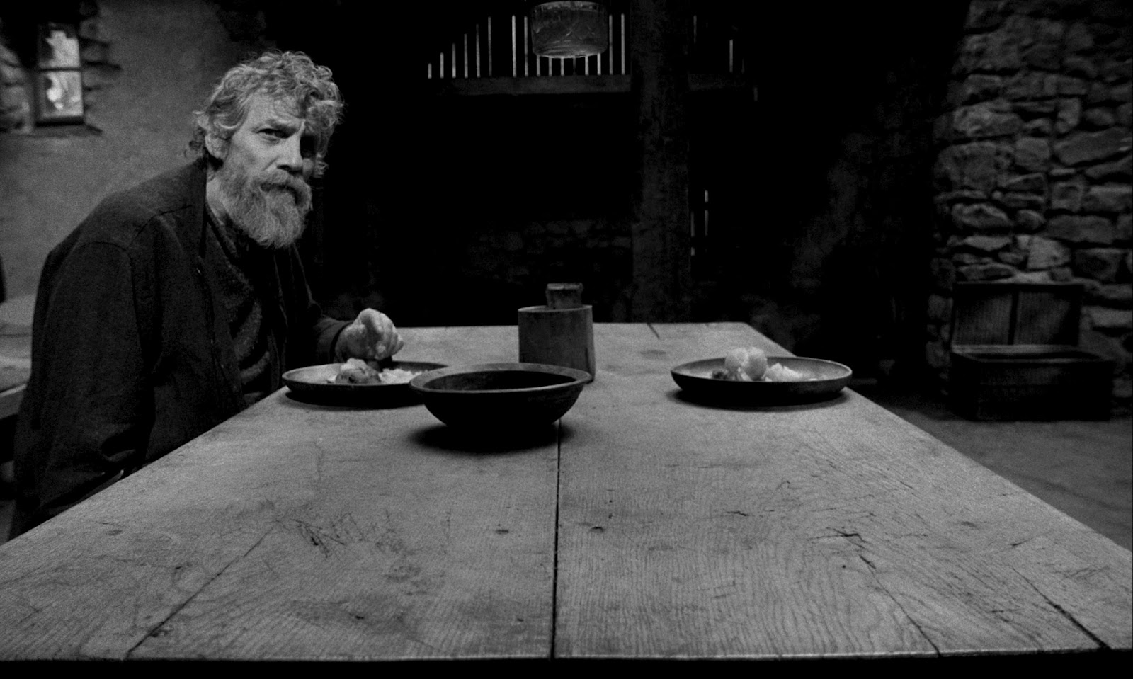 A still from the film THE TURIN HORSE
