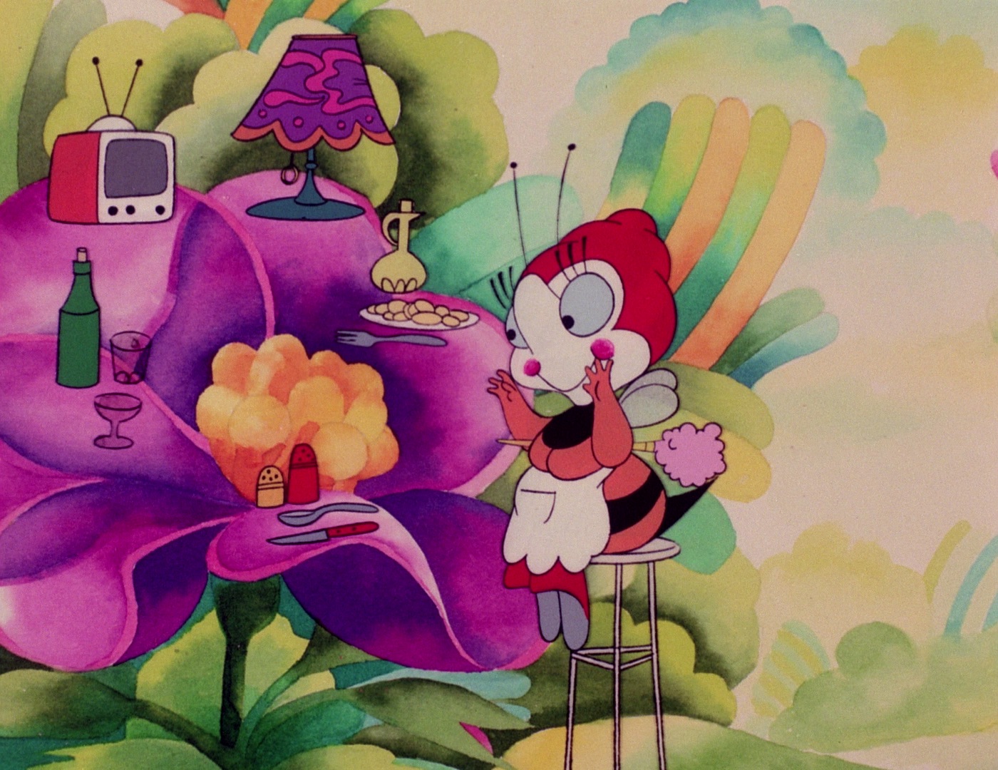 A still from the animated film ALLEGRO NON TROPPO