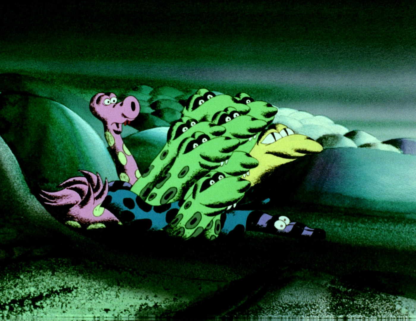 A still from the animated film ALLEGRO NON TROPPO