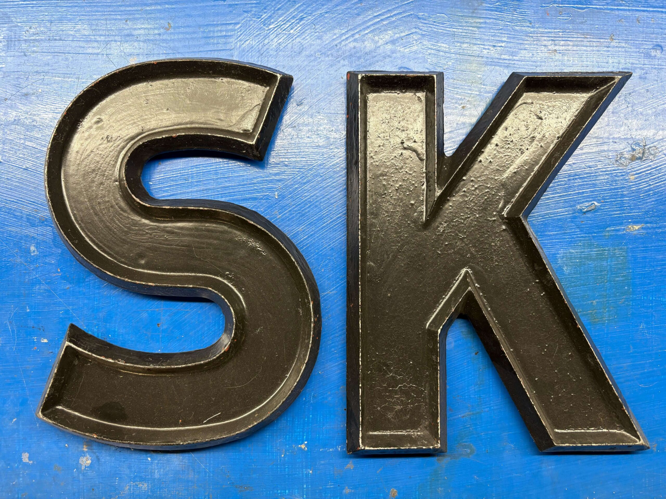 Metal Marquee Letters for the Oriental Theatre 