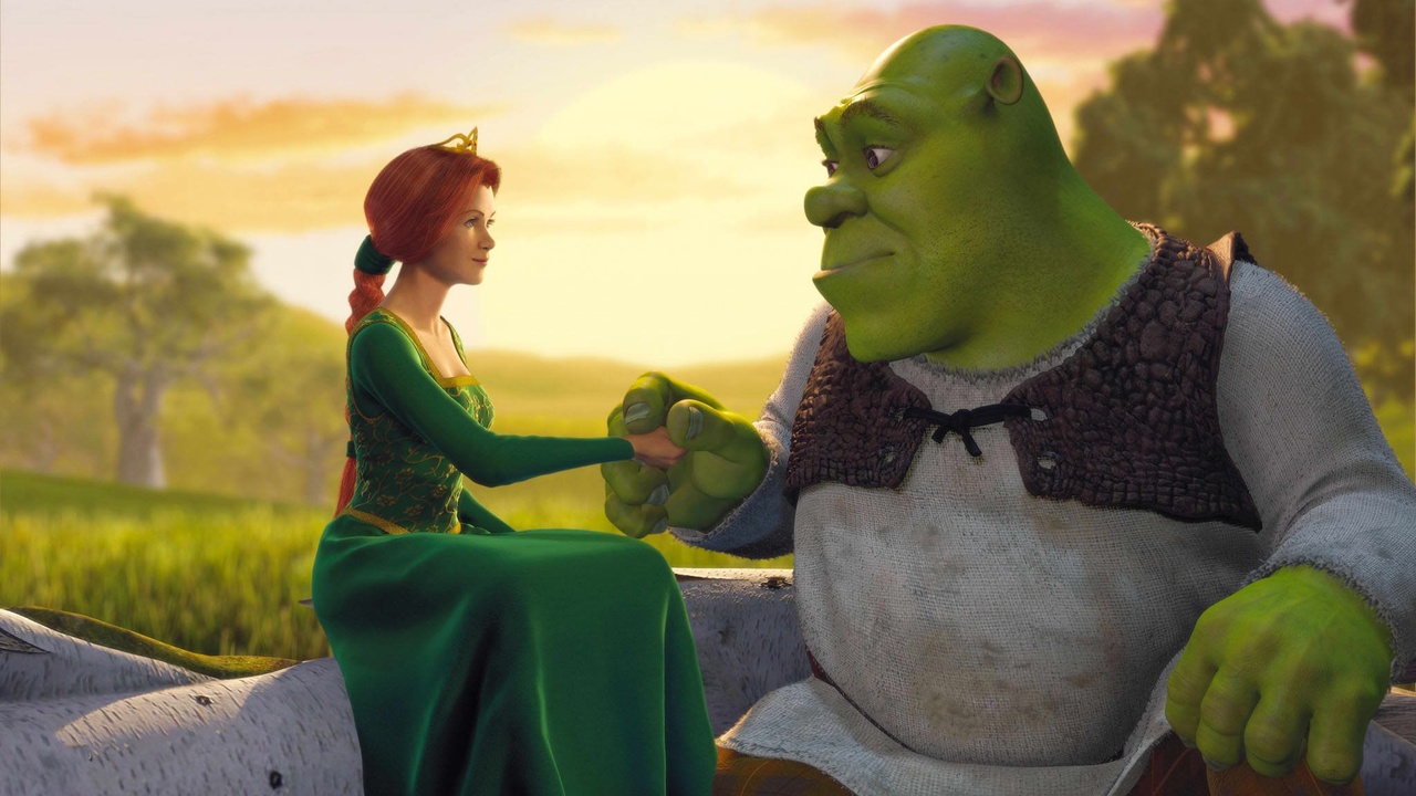A still from the animated film SHREK