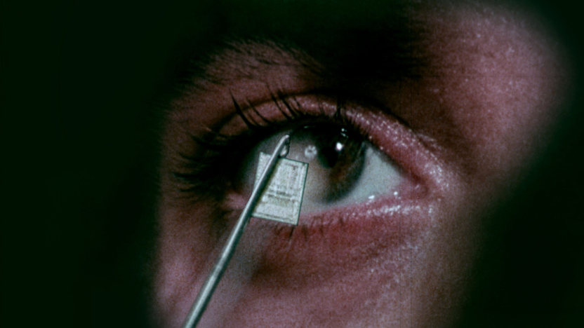 A still from the documentary GHOST INT HE MACHINE