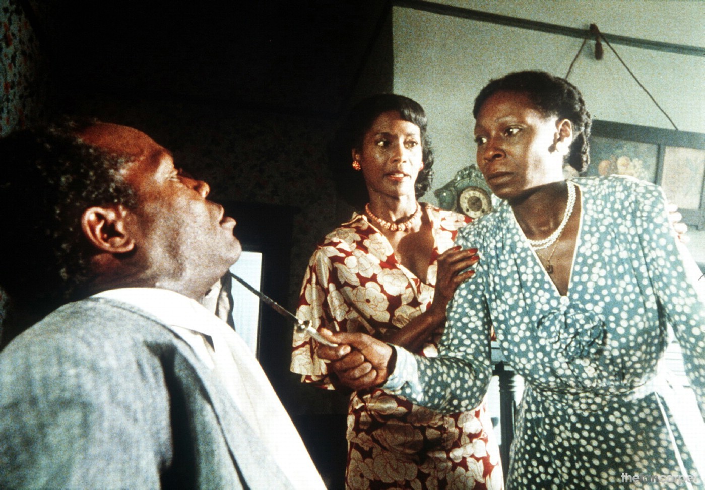 A still image from the film THE COLOR PURPLE