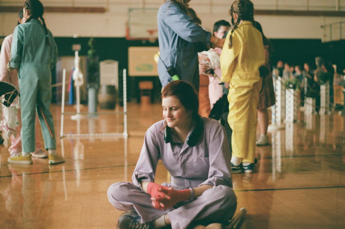 A still from the film HORSEGIRLS