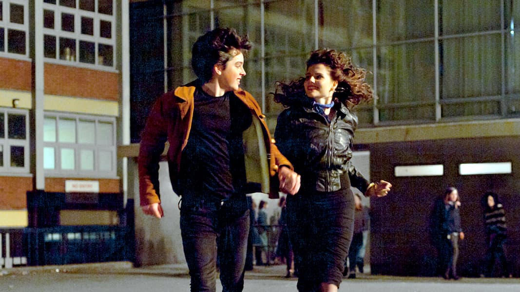 A still from the film SING STREET