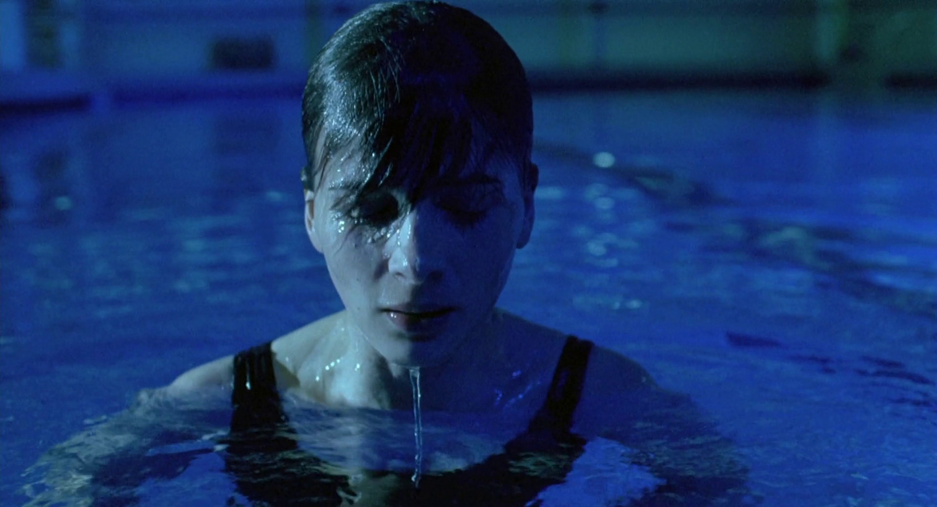 Three Colors: Blue Film Still Woman in a pool