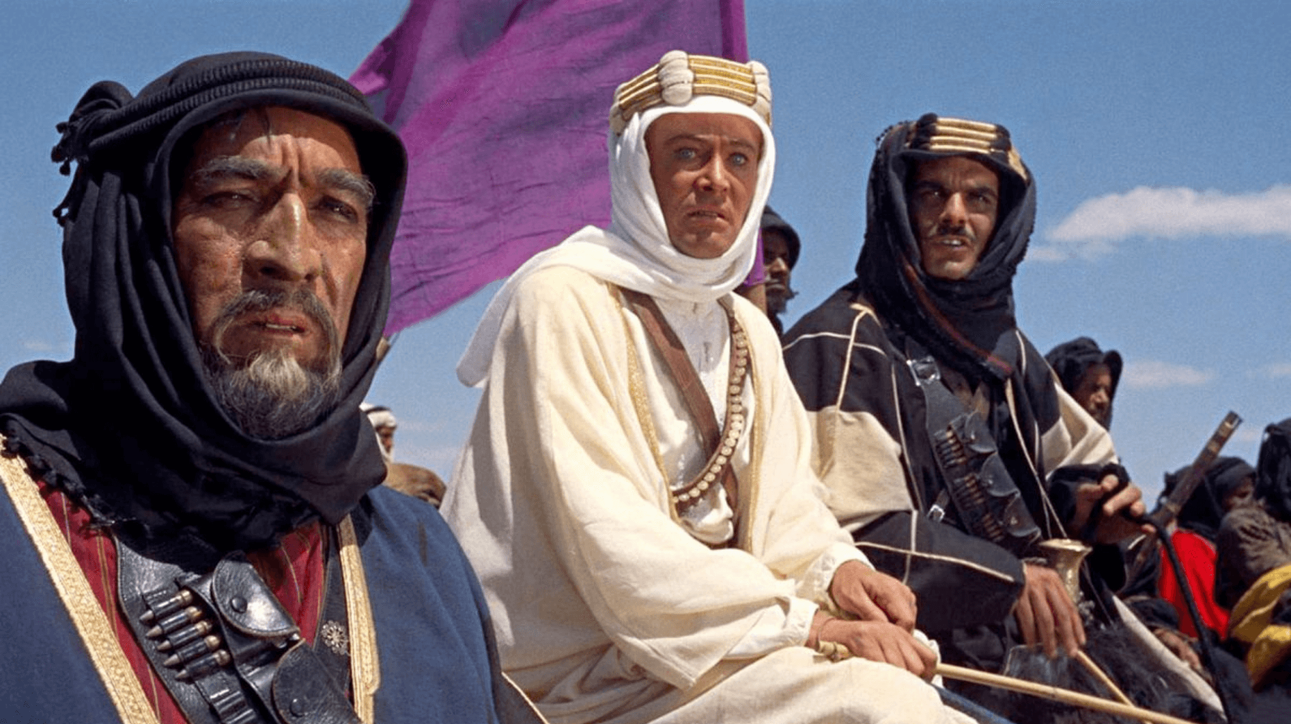 A still from the film LAWRENCE OF ARABIA