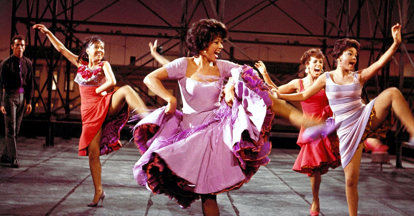 A still from the film WEST SIDE STORY