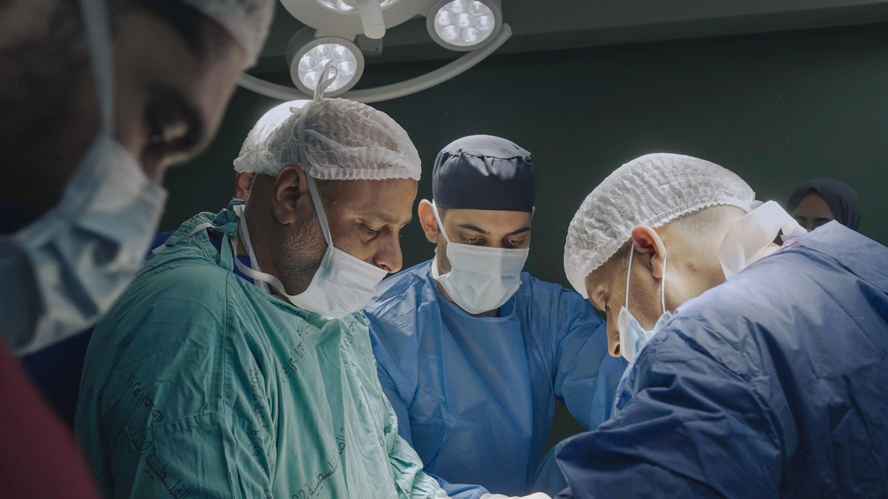 A still from the film AMERICAN DOCTOR
