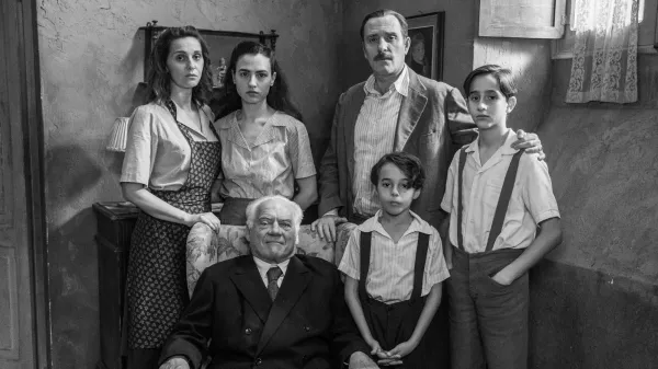 There's Still Tomorrow Film Still Black and White Family Photo